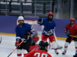 Dr. Edward McInnis-young hockey-players